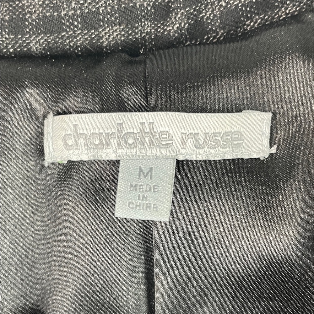 Charlotte Russe Houndstooth Blazer Size M - Picture 5 of 9